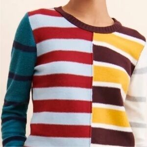 American Eagle Color Block Sweater XS